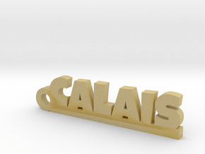 CALAIS Keychain Lucky in Tan Fine Detail Plastic