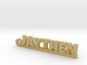 JAYTHEN Keychain Lucky in Tan Fine Detail Plastic