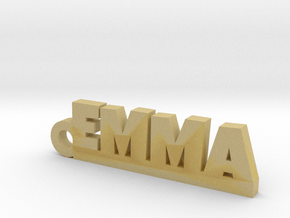 EMMA Keychain Lucky in Tan Fine Detail Plastic