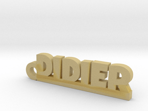 DIDIER Keychain Lucky in Tan Fine Detail Plastic