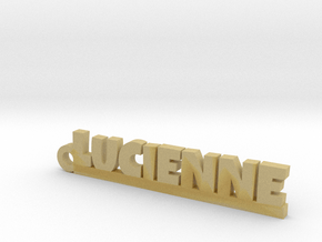 LUCIENNE Keychain Lucky in Tan Fine Detail Plastic