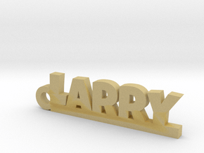 LARRY Keychain Lucky in Tan Fine Detail Plastic