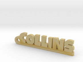 COLLINS Keychain Lucky in Tan Fine Detail Plastic