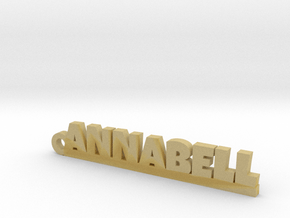 ANNABELL Keychain Lucky in Tan Fine Detail Plastic
