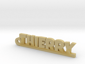 THIERRY Keychain Lucky in Tan Fine Detail Plastic