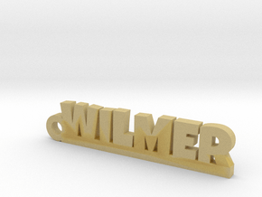WILMER Keychain Lucky in Tan Fine Detail Plastic