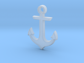 Anchor in Clear Ultra Fine Detail Plastic