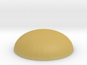 Dome Base 25mm in Tan Fine Detail Plastic