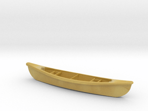 1/24 Scale 15 Ft Canoe in Tan Fine Detail Plastic