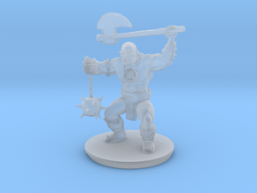 Elite Orc Warrior in Clear Ultra Fine Detail Plastic