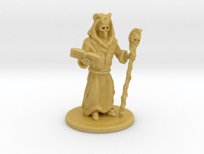 Lich Sorcerer Mini 28mm in Tan Fine Detail Plastic