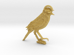 Bird in Tan Fine Detail Plastic
