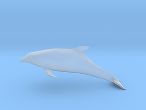 Bottlenose Dolphin (Turiops truncatus) in Clear Ultra Fine Detail Plastic
