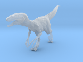 Jurassic Park Raptor v3 1/35 scale in Clear Ultra Fine Detail Plastic