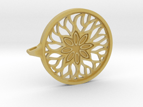 Arabesk pendant in Tan Fine Detail Plastic
