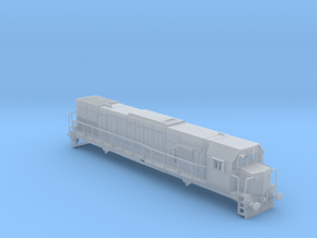 EMD GM GT 22 CU Locomotive in Clear Ultra Fine Detail Plastic