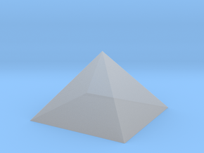 The Pyramid Of Cheops in Clear Ultra Fine Detail Plastic