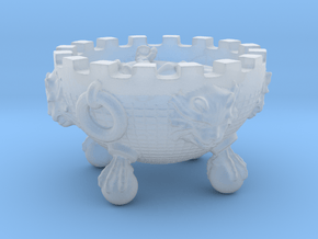 Witch Cauldron 28mm rpg PROP  in Clear Ultra Fine Detail Plastic
