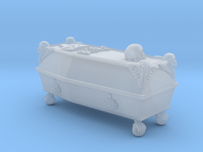Imperial COFFIN 28mm RPG prop  in Clear Ultra Fine Detail Plastic