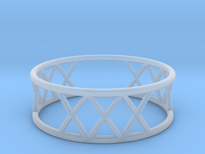 XXX Ring Size-11 in Clear Ultra Fine Detail Plastic