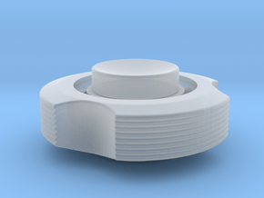Centre Spin - Fidget Spinner in Clear Ultra Fine Detail Plastic