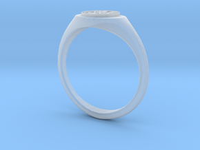 NTUA Female Ring in Clear Ultra Fine Detail Plastic
