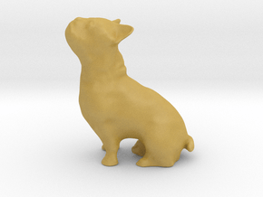 doggie-dog (bulldog) in Tan Fine Detail Plastic