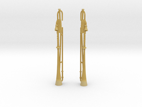Trumpets in Tan Fine Detail Plastic