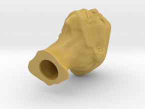 Arex head 1:6 scale - no chest version in Tan Fine Detail Plastic