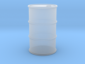 Drum Barrel in Clear Ultra Fine Detail Plastic