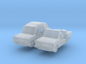 1/144 Trabant Kuebel in Clear Ultra Fine Detail Plastic