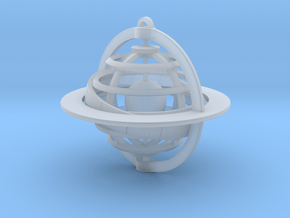 Celestial Globe in Clear Ultra Fine Detail Plastic