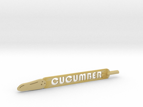 Cucumber Plant Stake in Tan Fine Detail Plastic