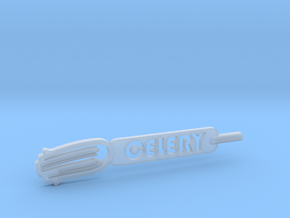 Celery Plant Stake  in Clear Ultra Fine Detail Plastic