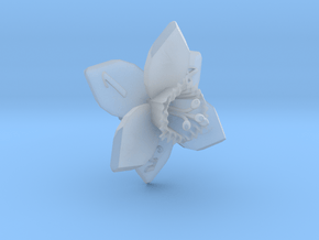 Daffodil D6 in Clear Ultra Fine Detail Plastic