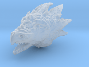 Dragonhead in Clear Ultra Fine Detail Plastic
