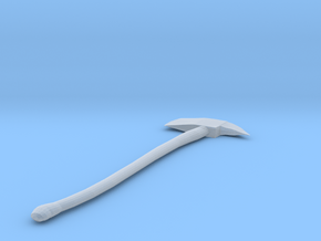 Fire Axe 28mm in Clear Ultra Fine Detail Plastic