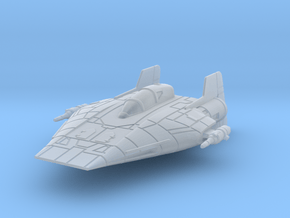 Rx-1-a-wing in Clear Ultra Fine Detail Plastic