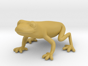 Red Eyed Tree Frog in Tan Fine Detail Plastic