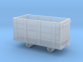 009 Oakeley Quarry Wagon 4mm Scale in Clear Ultra Fine Detail Plastic