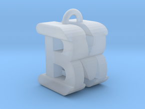 3D-Initial-BM in Clear Ultra Fine Detail Plastic