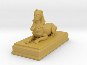 Sphinx Statue (Plastics) 10cm in Tan Fine Detail Plastic