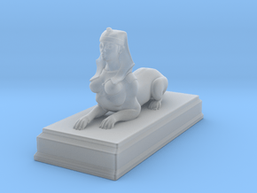 Sphinx Statue (Plastics) 10cm in Clear Ultra Fine Detail Plastic