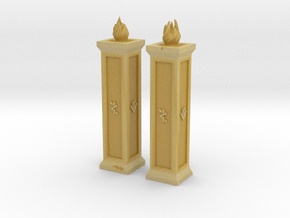 Dwarf Torches XL in Tan Fine Detail Plastic