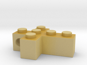 Brick Cross in Tan Fine Detail Plastic