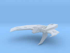 Wing Commander Kilrathy Strakha MK2 in Clear Ultra Fine Detail Plastic