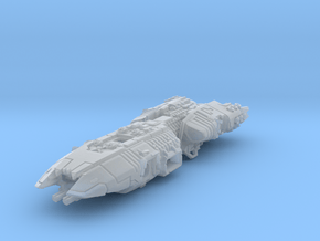 Colonial Assault Carrier - Starship Miniature in Clear Ultra Fine Detail Plastic