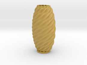 Vase 23 in Tan Fine Detail Plastic