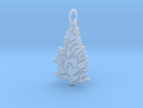 Pine Tree  in Clear Ultra Fine Detail Plastic