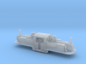 Festiniog Railway Double Fairlie 5.5mm in Clear Ultra Fine Detail Plastic